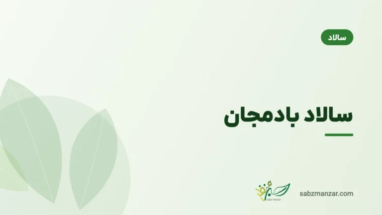 سالاد بادمجان