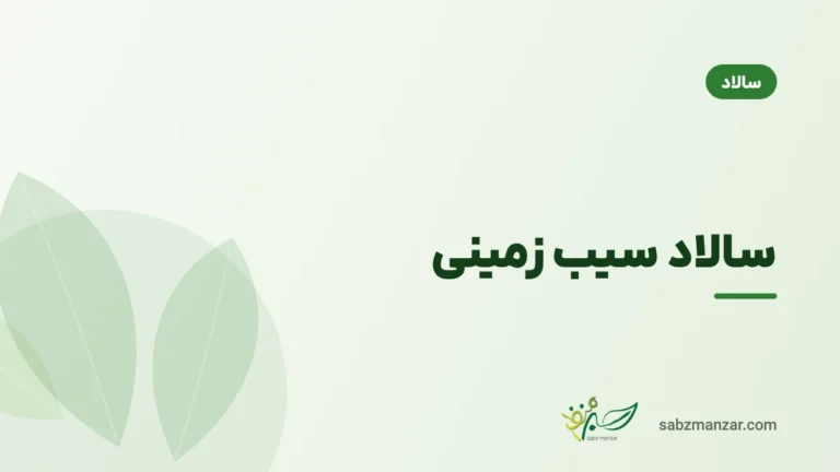سالاد سیب زمینی