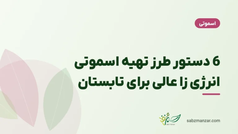 6 دستور طرز تهیه اسموتی انرژی زا عالی برای تابستان