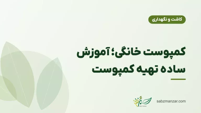 کمپوست خانگی؛ آموزش ساده تهیه کمپوست